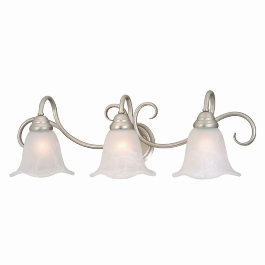 * | Coupon Traditional Vaxcel Lighting Bella Bl-Vld003Bn 3 Light Bathroom Vanity Light