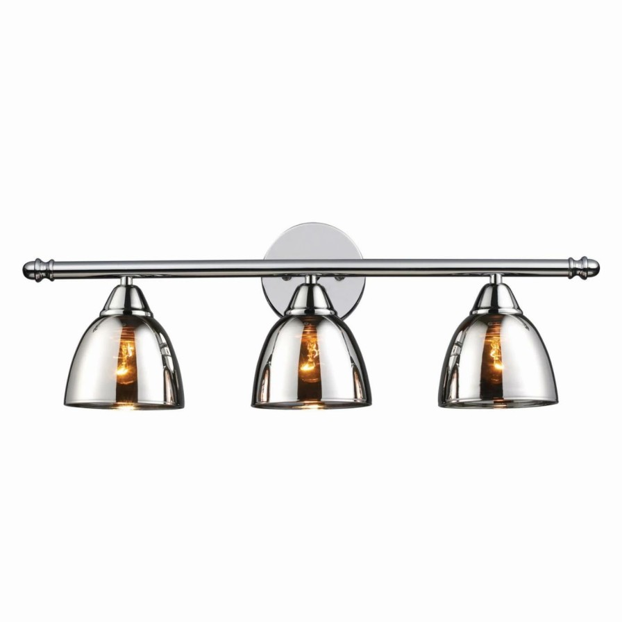 * | Budget Modern / Contemporary Elk Lighting Reflections 3 Light Bathroom Vanity Light