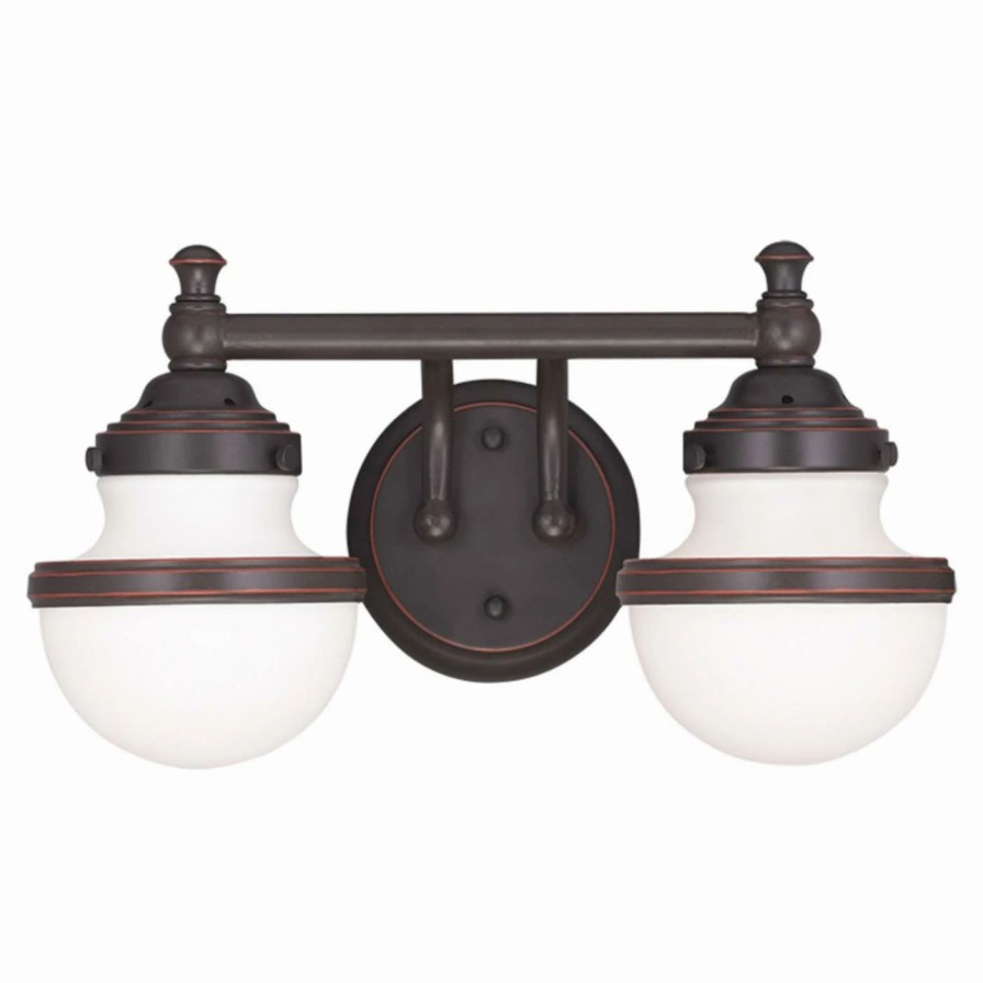 * | Promo Livex Lighting Rustic / Southwestern Livex Oldwick 5712 Bathroom Vanity Light