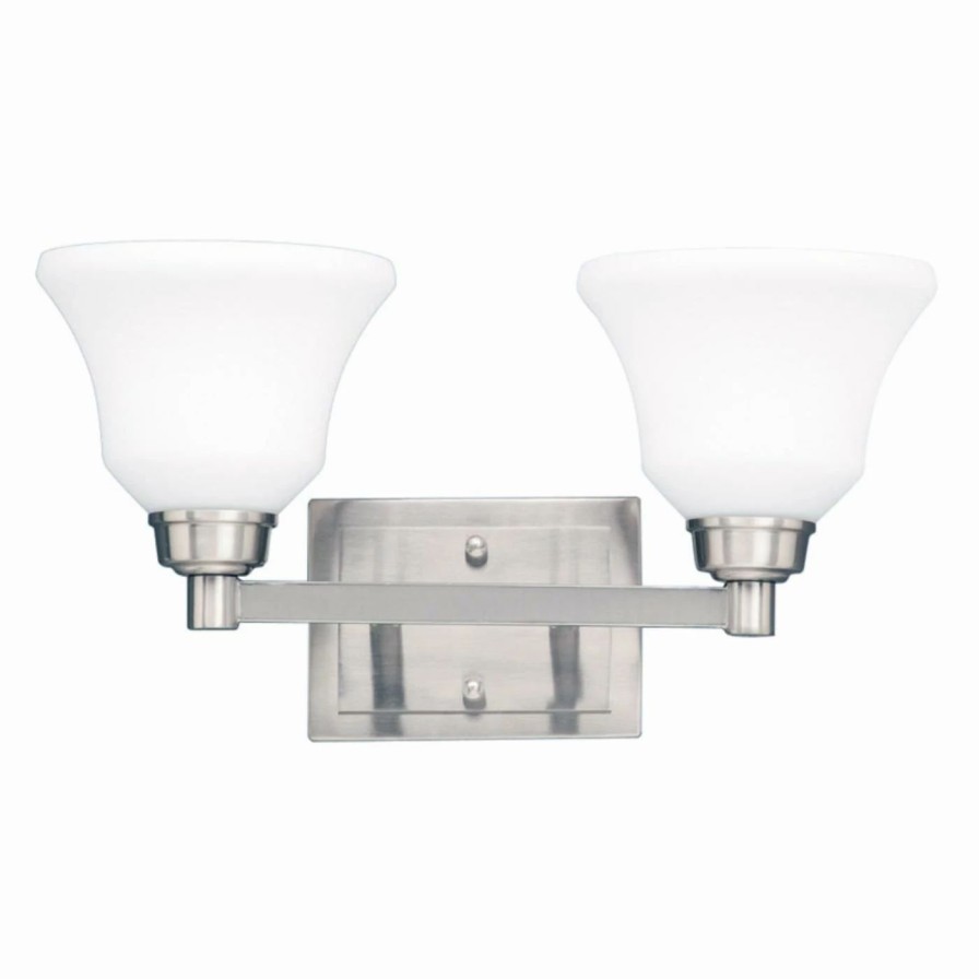 * | Wholesale Transitional Kichler Langford 5389 2 Light Bathroom Vanity Light