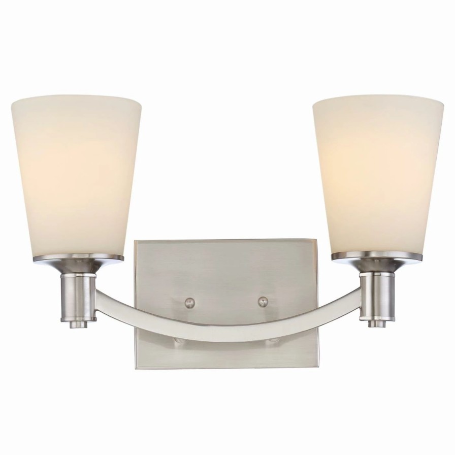 * | Flash Sale Transitional Nuvo 60/5 Laguna 2 Light Bathroom Vanity Light