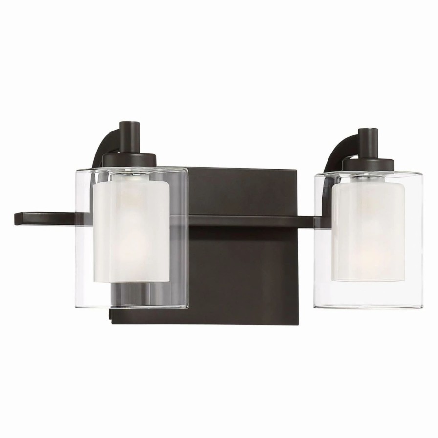 * | Deals Transitional Quoizel Kolt Klt8602Wtled Bathroom Vanity Light