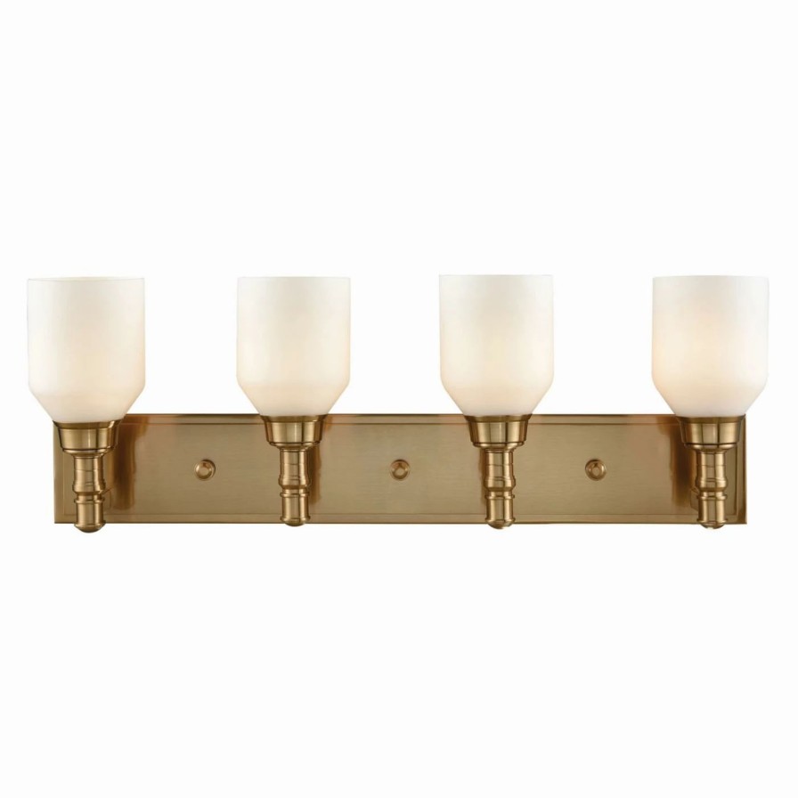 * | Hot Sale Transitional Elk Lighting 322 Baxter 4 Light Bathroom Vanity Light