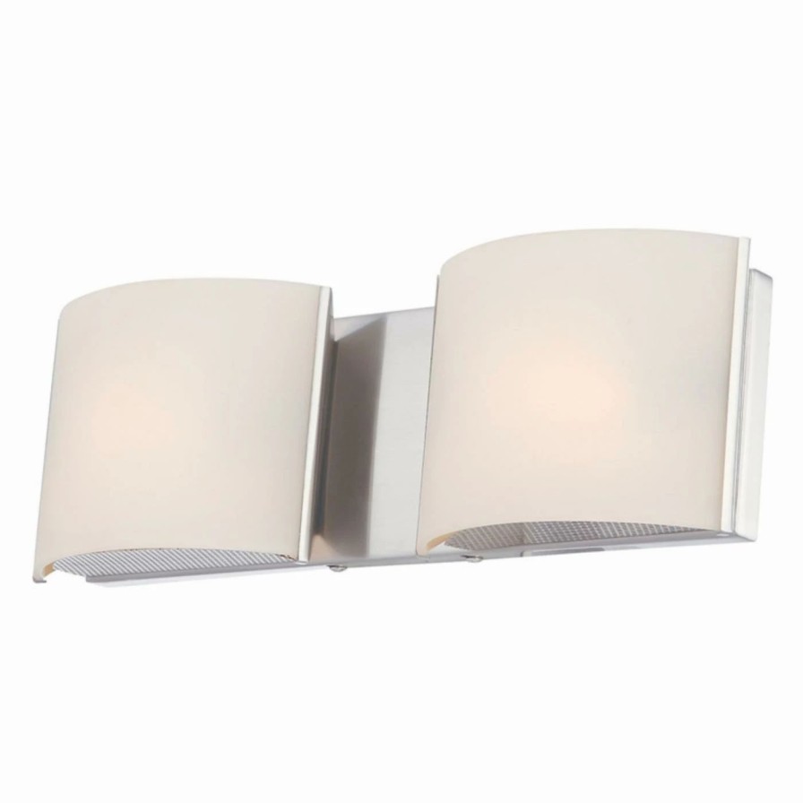 * | Flash Sale Modern / Contemporary Elk Lighting Pandora Tall 2 Light Bathroom Vanity Light