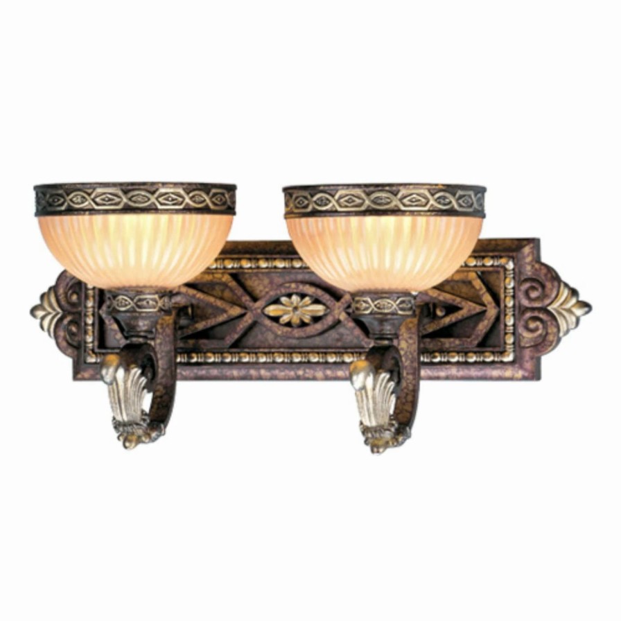 * | Best Deal Livex Lighting Traditional Livex Seville 8532-64 Bath Vanity 22.5L In. Palacial Bronze