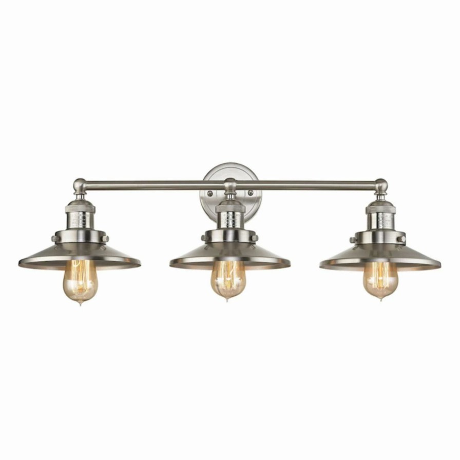 * | Hot Sale Industrial Elk Lighting English Pub 671 3 Light Bathroom Vanity Light