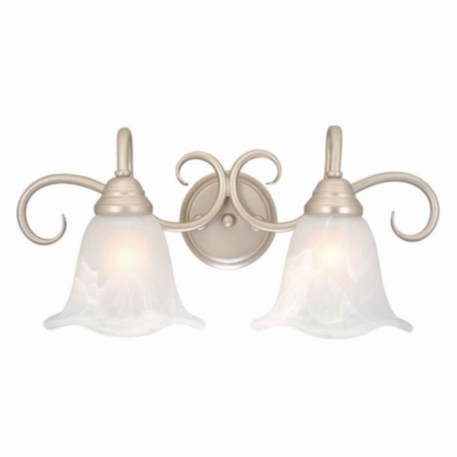 * | Buy Traditional Vaxcel Lighting Bella Bl-Vld002Bn 2 Light Bathroom Vanity Light