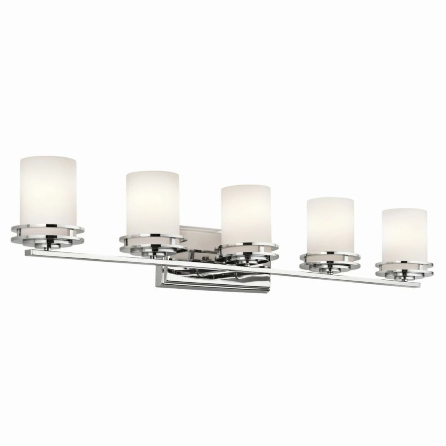 * | Hot Sale Modern / Contemporary Kichler Hendrik 5085 5 Light Bathroom Vanity Light