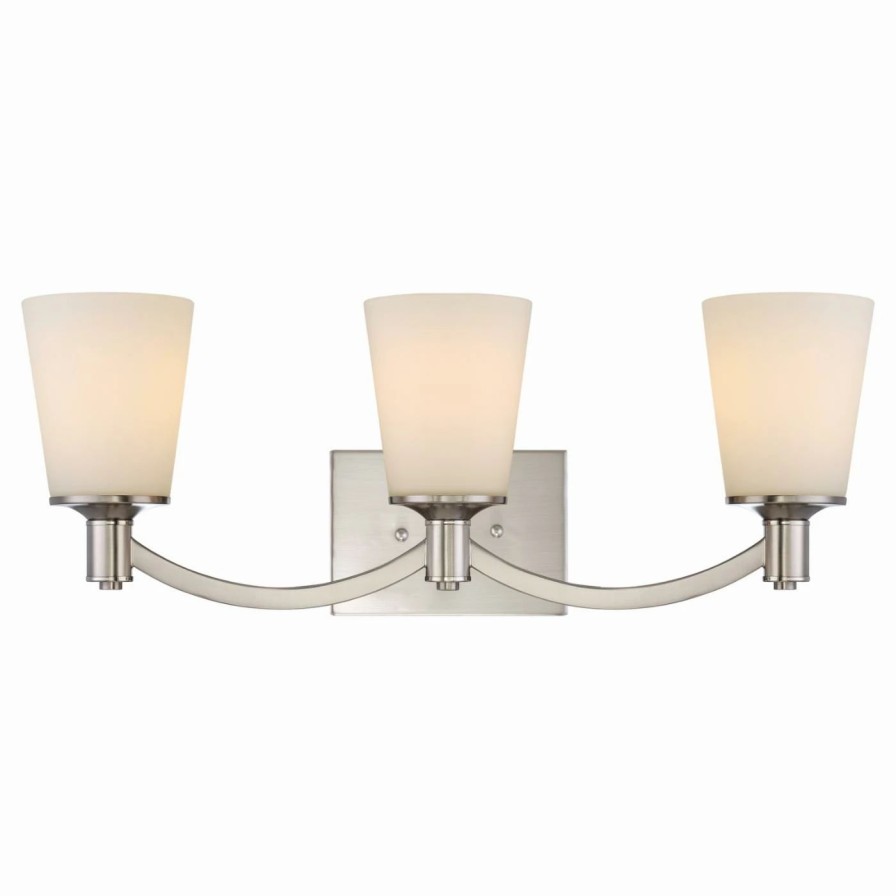 * | Cheapest Transitional Nuvo 60/5 Laguna 3 Light Bathroom Vanity Light