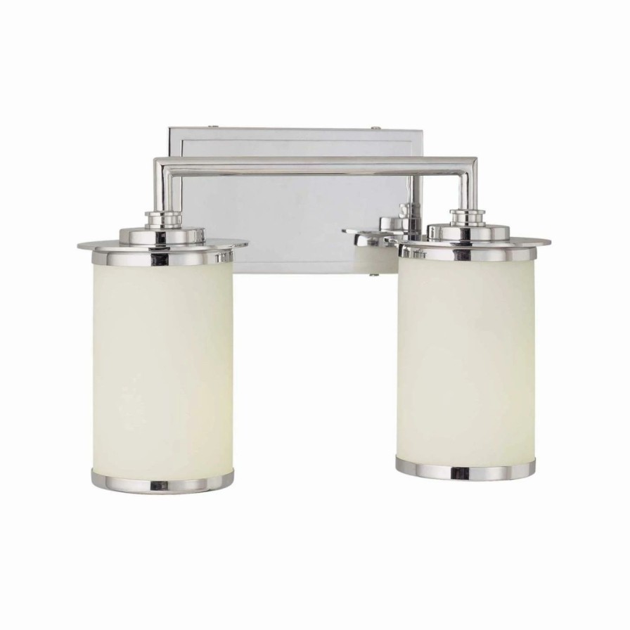 * | New Modern / Contemporary Minka Lavery Glass Note 3722-77-Pl Bathroom Vanity Light