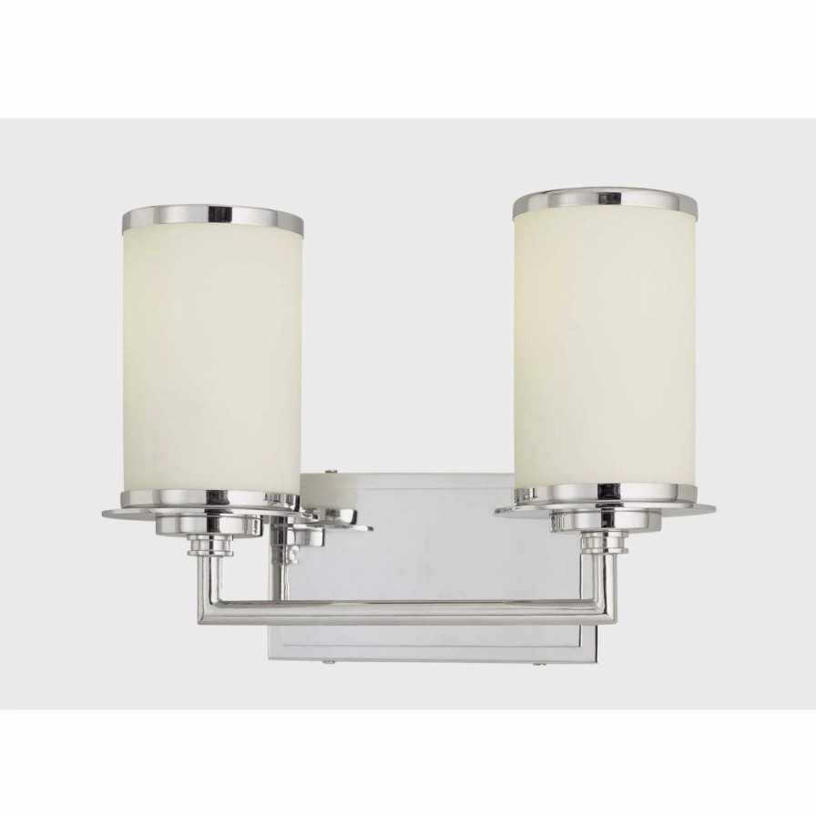 * | New Modern / Contemporary Minka Lavery Glass Note 3722-77-Pl Bathroom Vanity Light