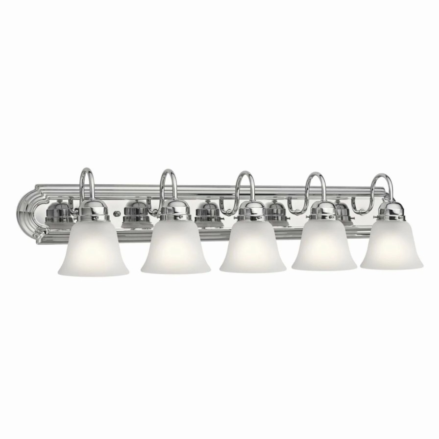 * | Flash Sale Transitional Kichler 5 Light Bathroom Vanity Light