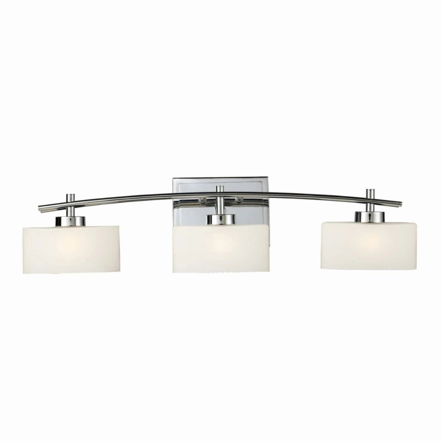 * | Budget Transitional Elk Lighting Eastbrook 3-Light Bathroom Vanity Light 17082/3 29W In.