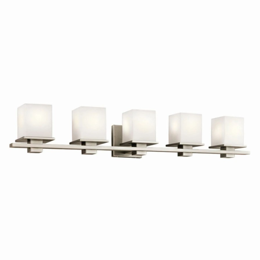 * | Best Sale Transitional Kichler Tully 45193 5 Light Bathroom Vanity Light