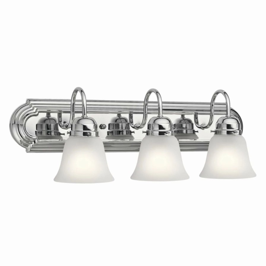 * | Best Reviews Of Transitional Kichler 3 Light Bathroom Vanity Light