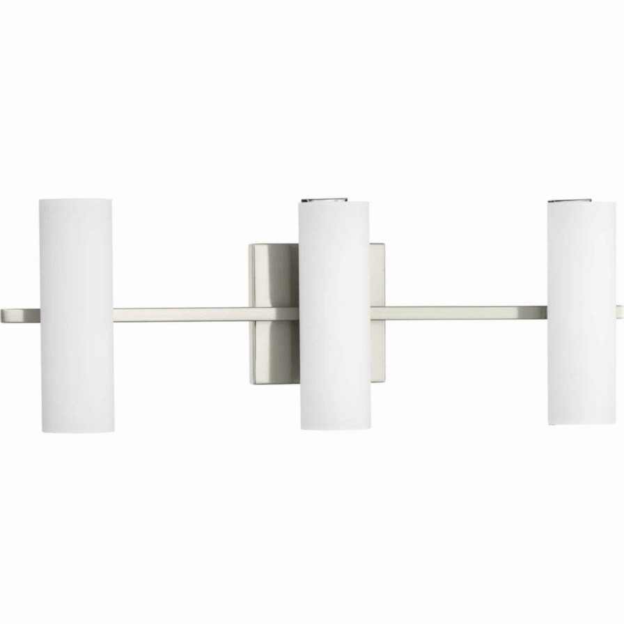 * | Flash Sale Transitional Progress Lighting Colonnade 3 Light Bathroom Vanity Light