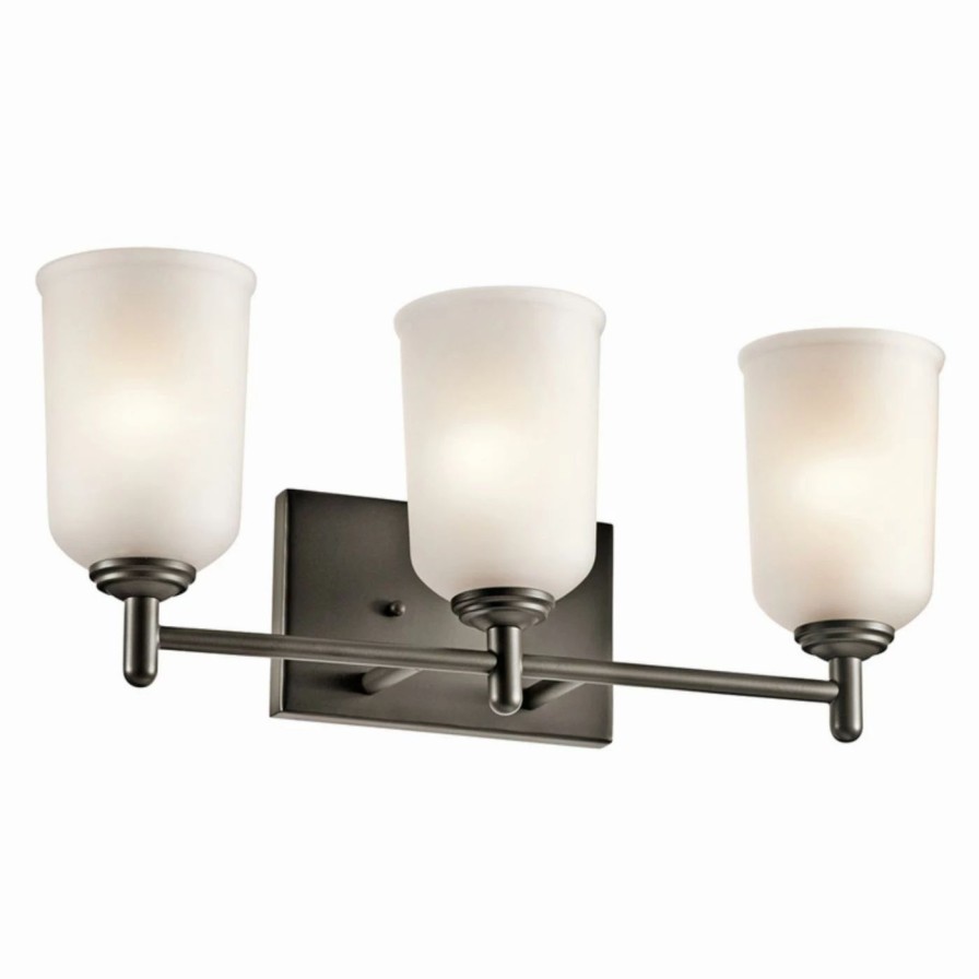 * | Budget Transitional Kichler Shailene 45574 Bathroom Vanity Light