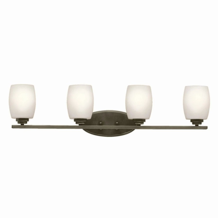 * | Budget Transitional Kichler Eileen 5099L18 Bathroom Vanity Light