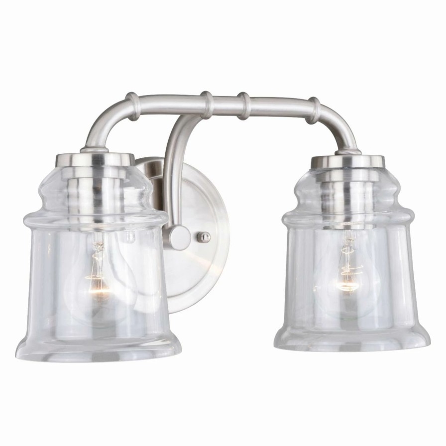 * | Hot Sale Farmhouse / Cottage Vaxcel Toledo W0240 Bathroom Vanity Light