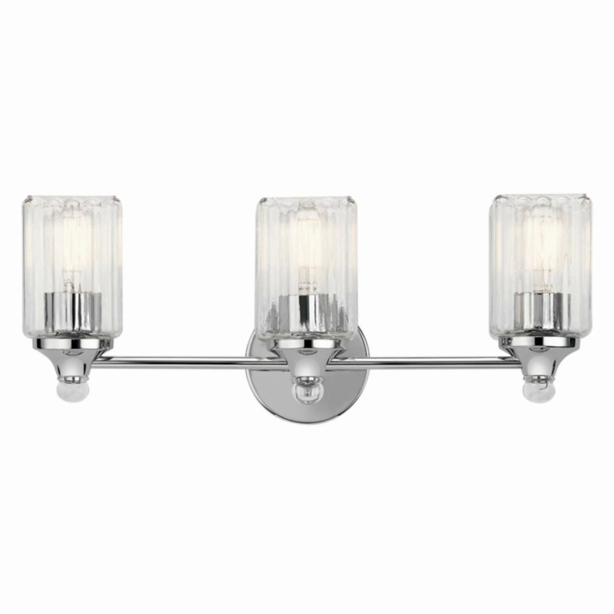 * | Budget Bathroom Vanity Lights Kichler Riviera 45907 Bathroom Vanity Light