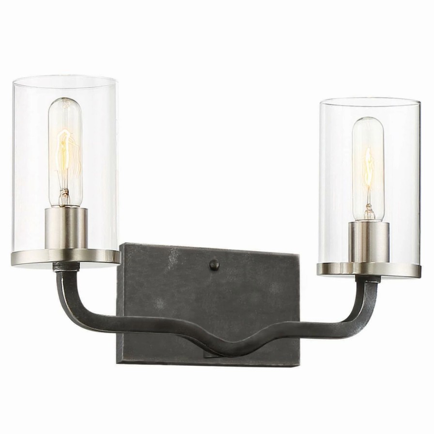 * | Promo Industrial Nuvo Sherwood 60/6122 Bathroom Vanity Light