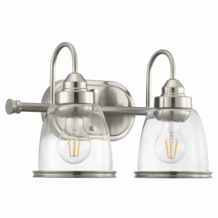 * | Buy Industrial Progress Lighting Saluda 2 Light Bathroom Vanity Light