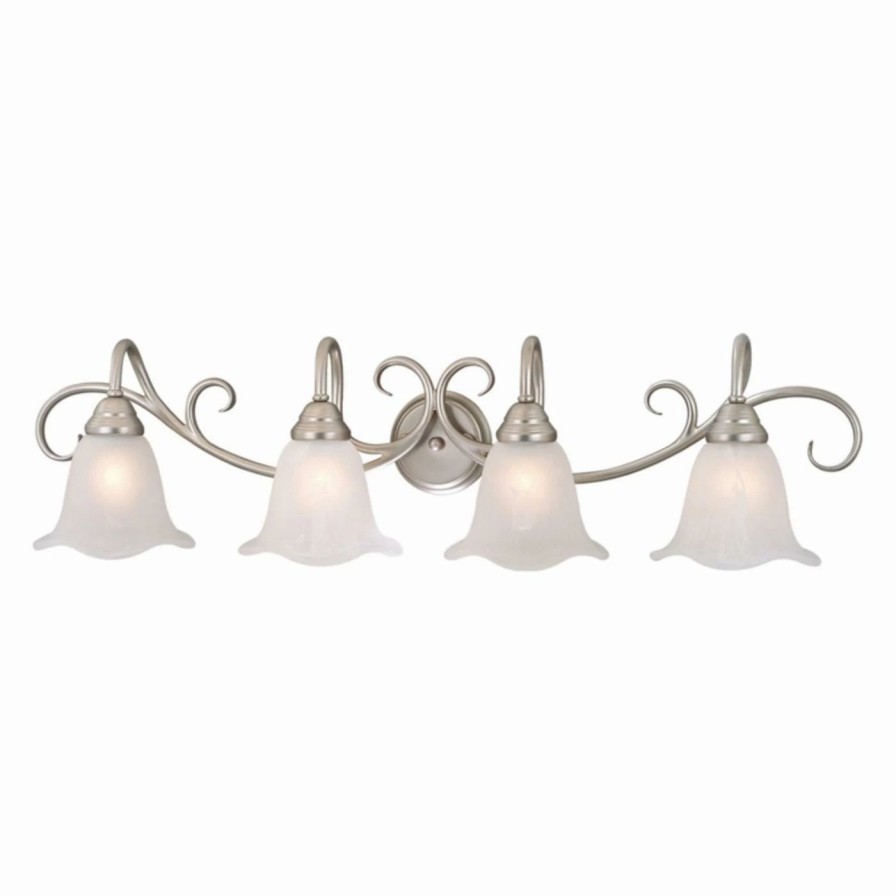 * | Hot Sale Traditional Vaxcel Lighting Bella Bl-Vld004Bn 4 Light Bathroom Vanity Light