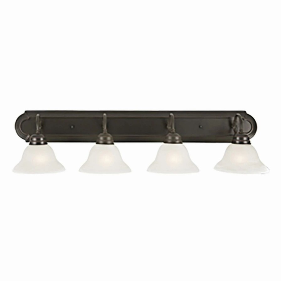 * | Budget Traditional Design House Millbridge 4 Light Bathroom Vanity Light