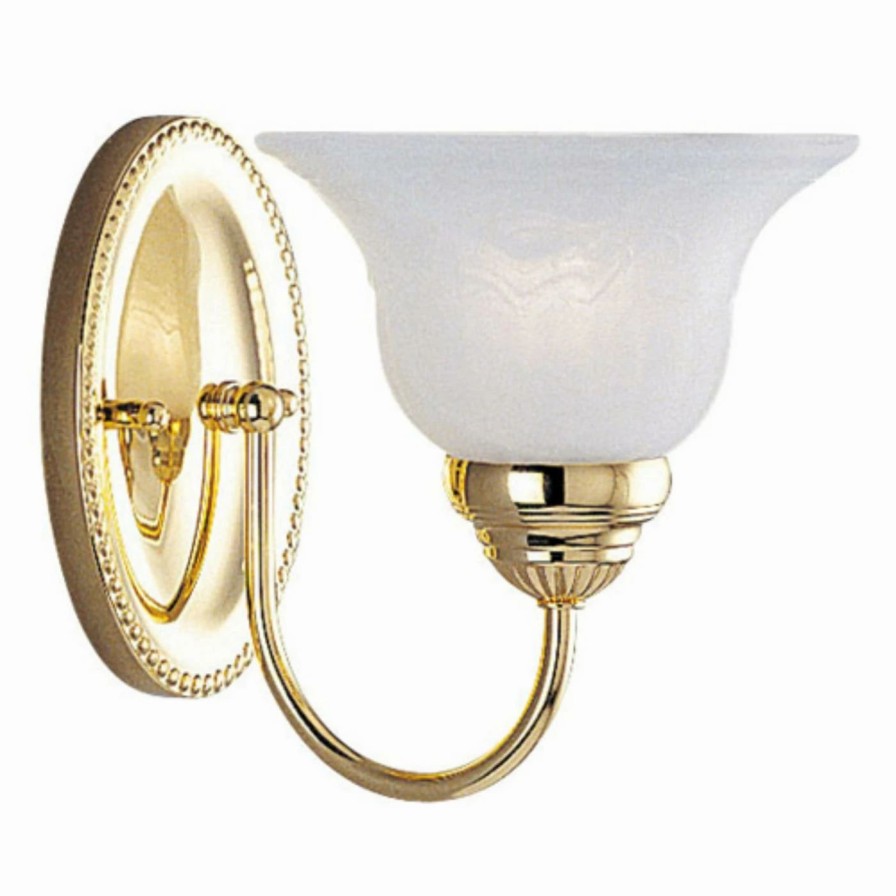 * | Brand New Livex Lighting Traditional Livex Edgemont 1531 Wall Sconce 7W In.