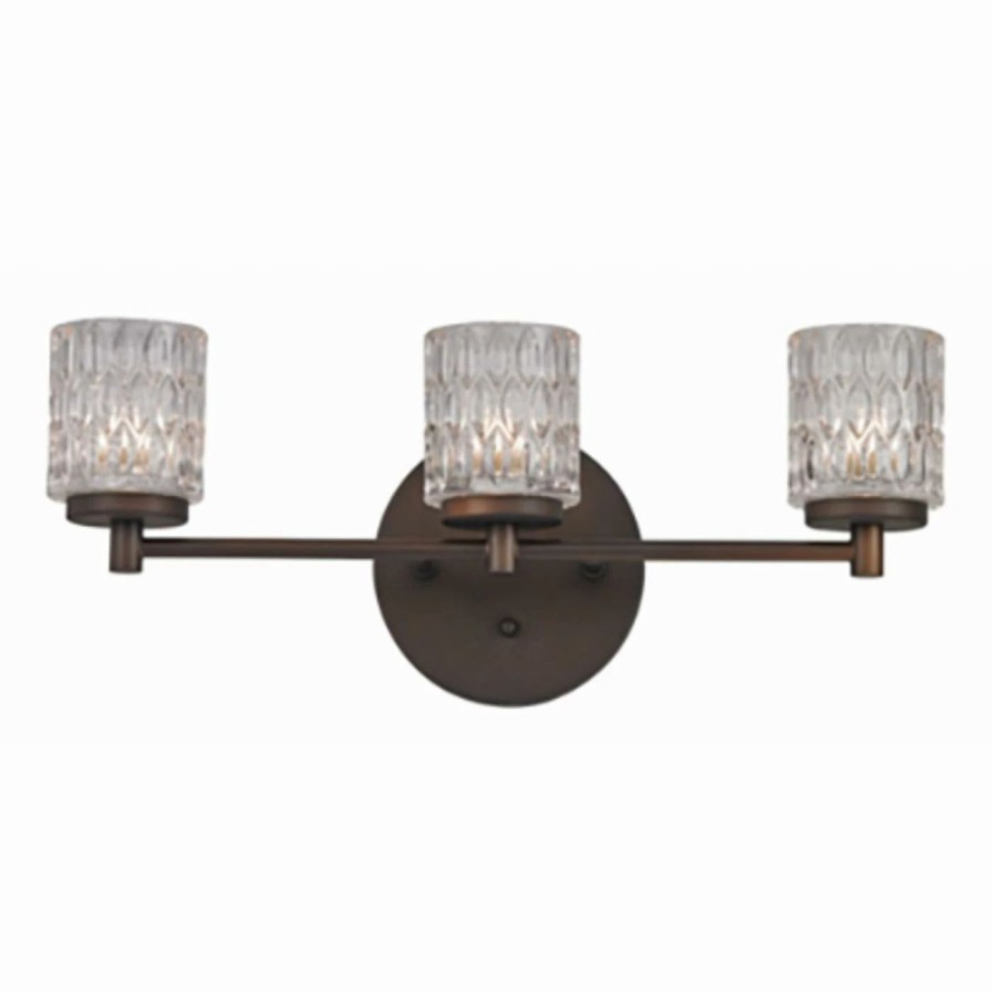 * | Best Sale Modern / Contemporary Trans Globe Lighting Bayou 20493 Bathroom Vanity Light