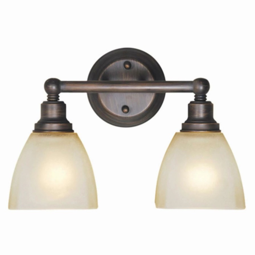 * | Flash Sale Modern / Contemporary Craftmade Bradley 26602 2 Light Bathroom Vanity Light