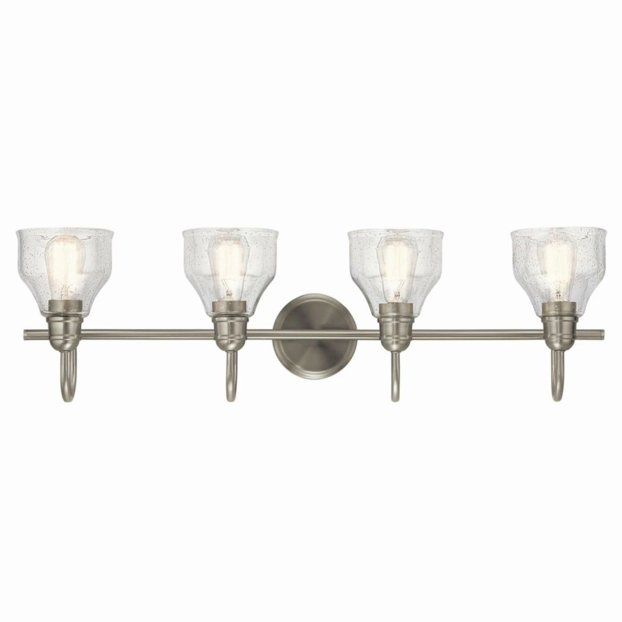 * | Best Deal Transitional Kichler Avery 4 Light Bathroom Vanity Light