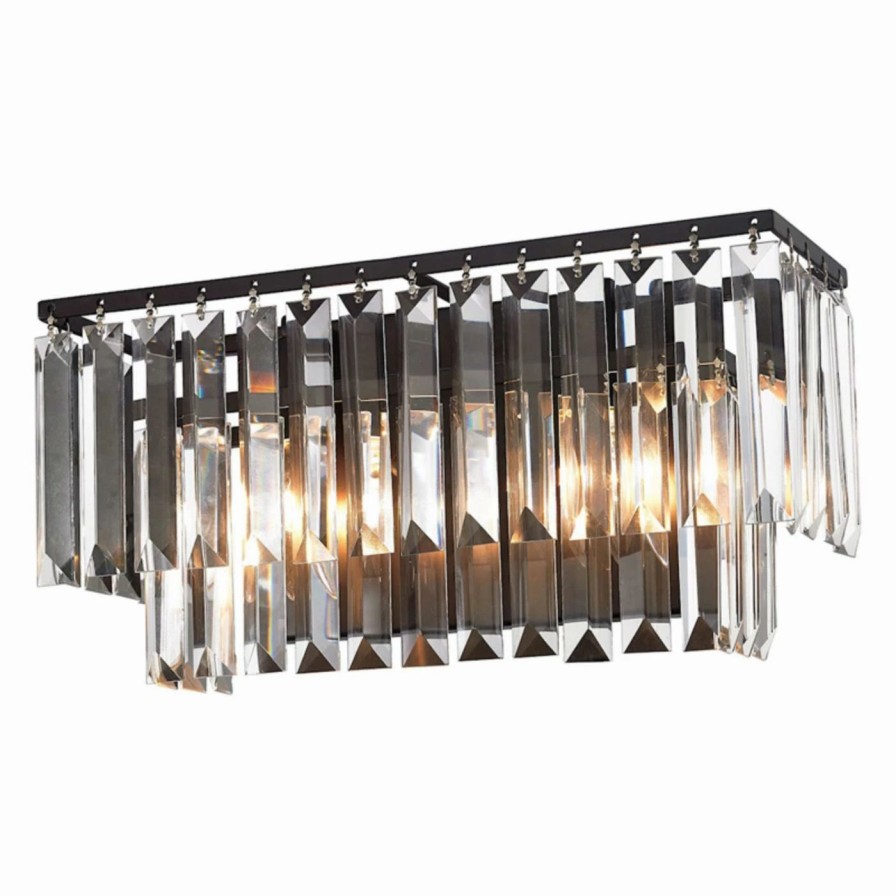 * | Best Reviews Of Modern / Contemporary Elk Lighting Palacial 152/2 Bathroom Vanity Light