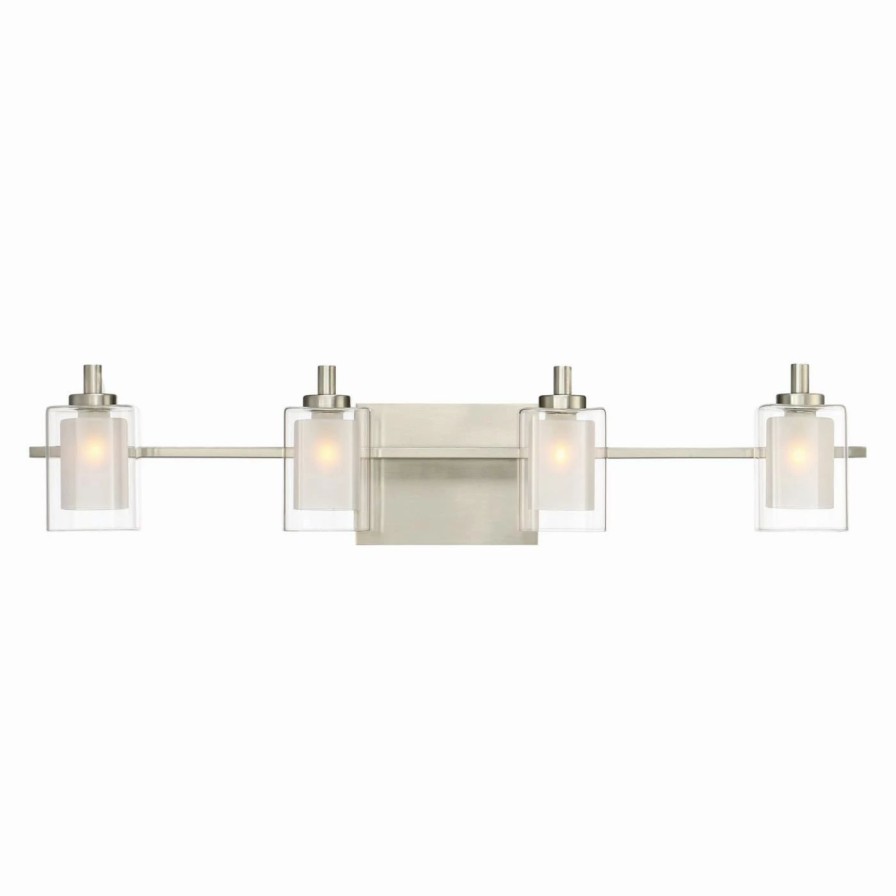 * | Outlet Modern / Contemporary Quoizel Kolt Klt8604Bnled Vanity Light