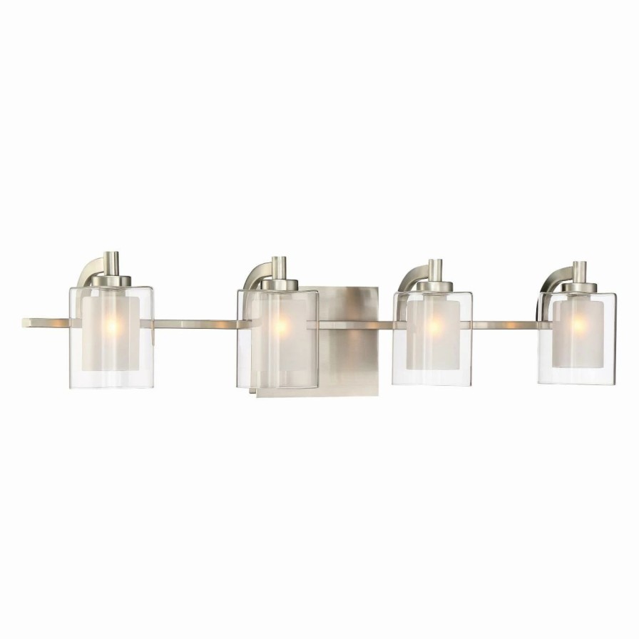 * | Outlet Modern / Contemporary Quoizel Kolt Klt8604Bnled Vanity Light