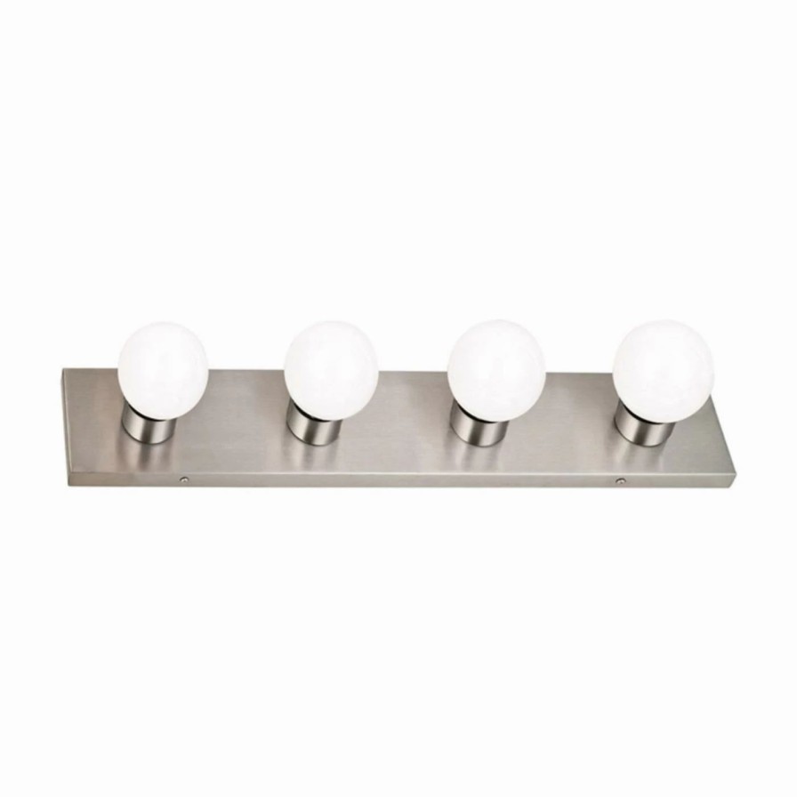 * | Outlet Transitional Design House 4 Light Bathroom Vanity Light