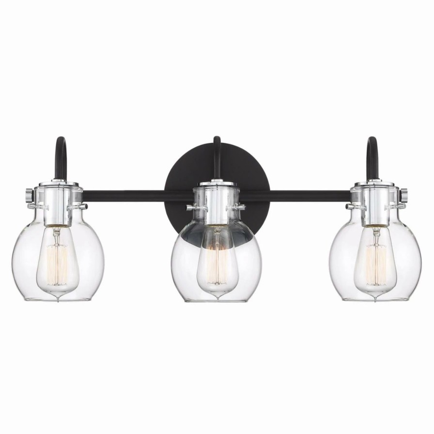 * | Outlet Modern / Contemporary Quoizel Andrews 3 Light Bathroom Vanity Light