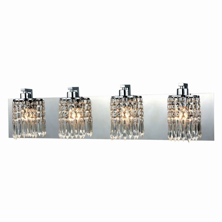 * | Best Pirce Modern / Contemporary Elk Lighting Optix 11238/4 4 Light Bathroom Light Vanity