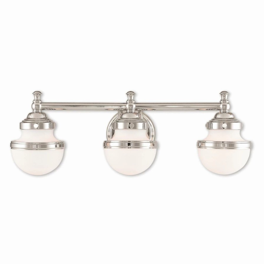 * | Promo Transitional Livex Lighting Oldwick 5713-05 Bathroom Vanity Light