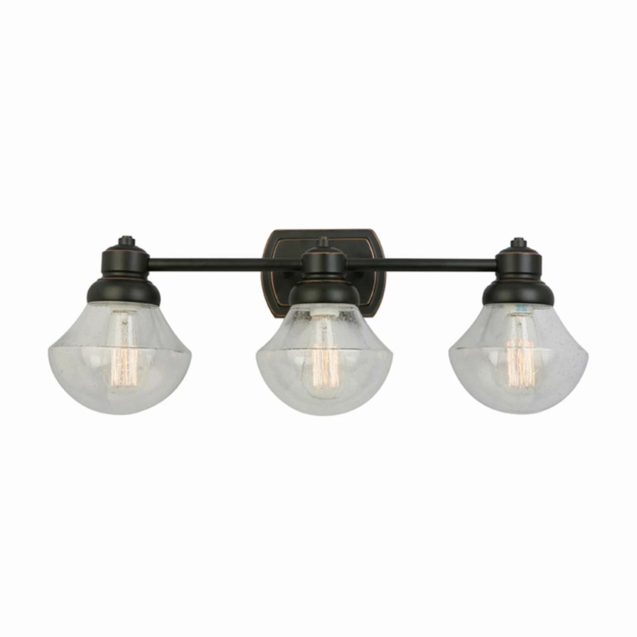 * | Best Deal Transitional Design House Sawyer 3 Light Bathroom Vanity Light