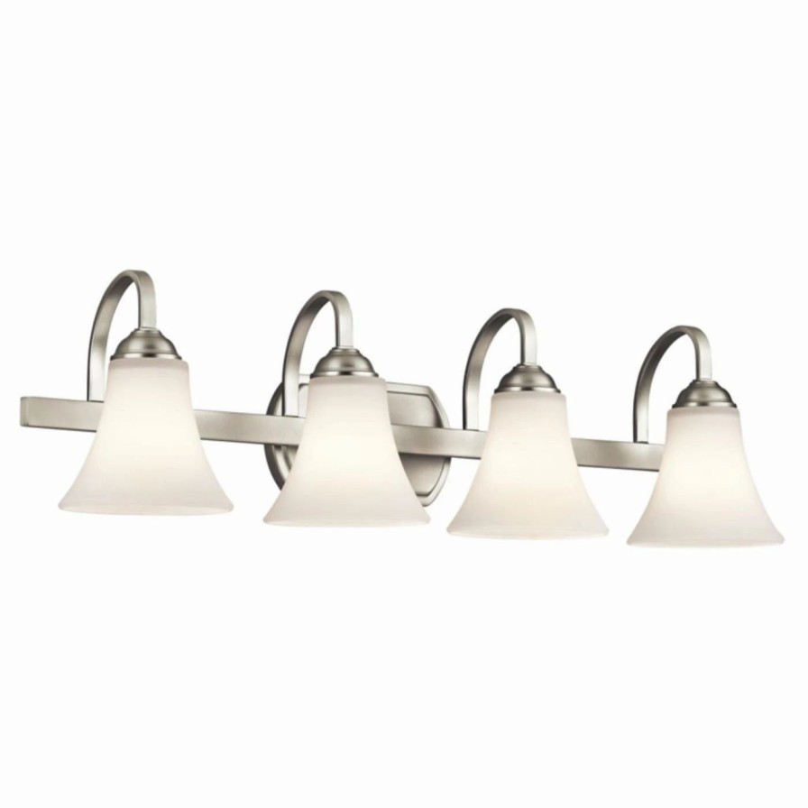 * | Best Sale Transitional Kichler Keiran 45514 4 Light Bathroom Vanity Light