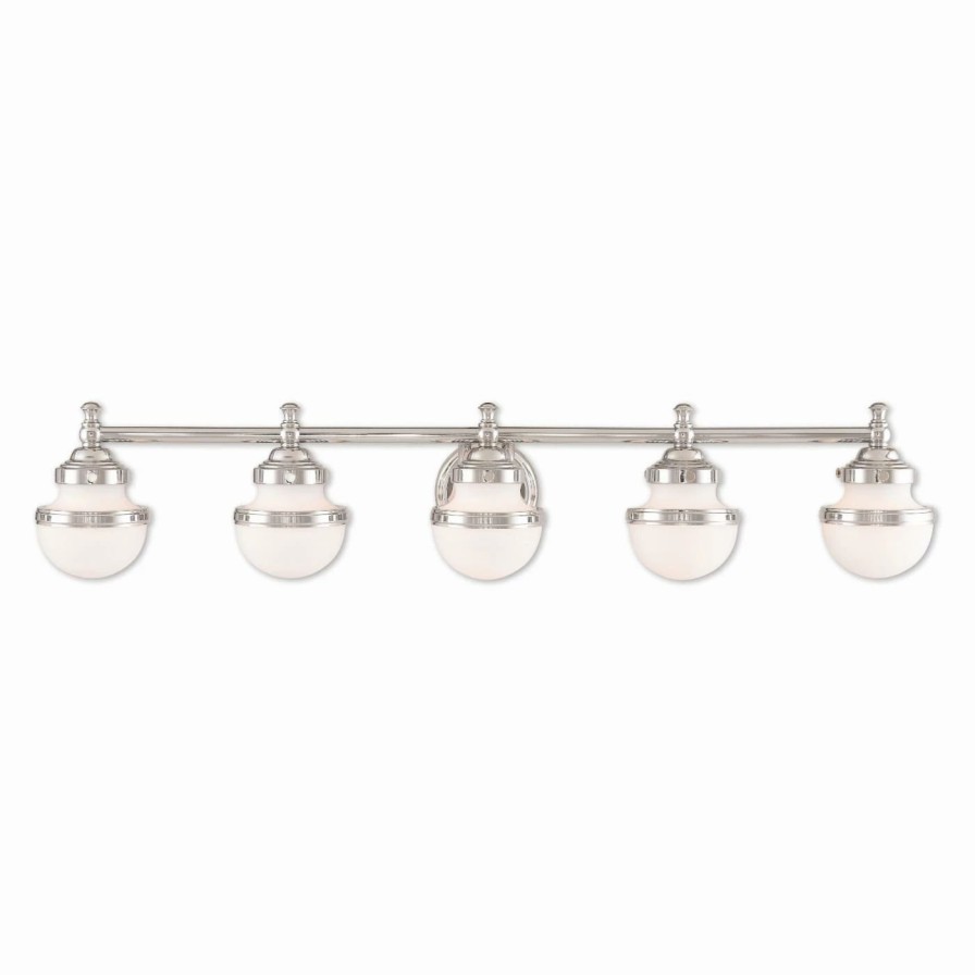 * | Wholesale Transitional Livex Lighting Oldwick 5715-05 Bathroom Vanity Light