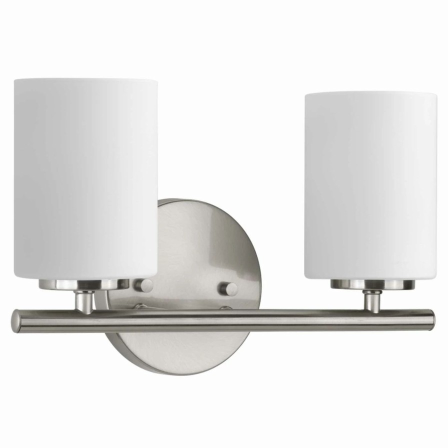 * | Promo Modern / Contemporary Progress Lighting Replay 2 Light Bathroom Vanity Light