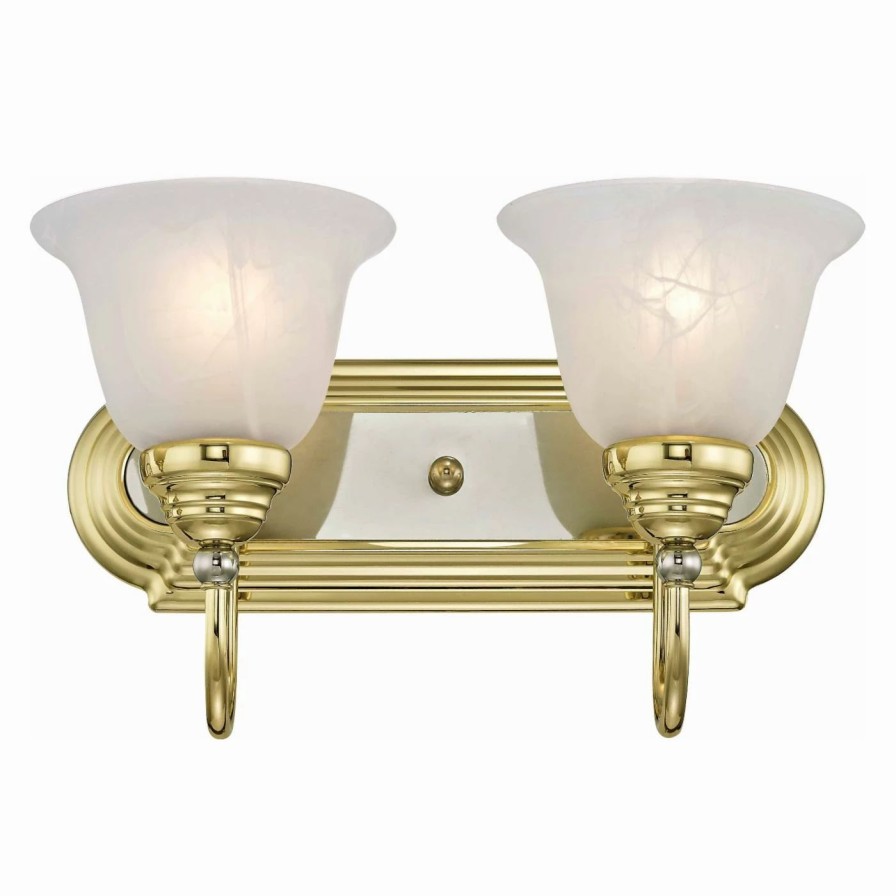 * | Outlet Livex Lighting Traditional Livex Belmont 1002 Bathroom Vanity Light