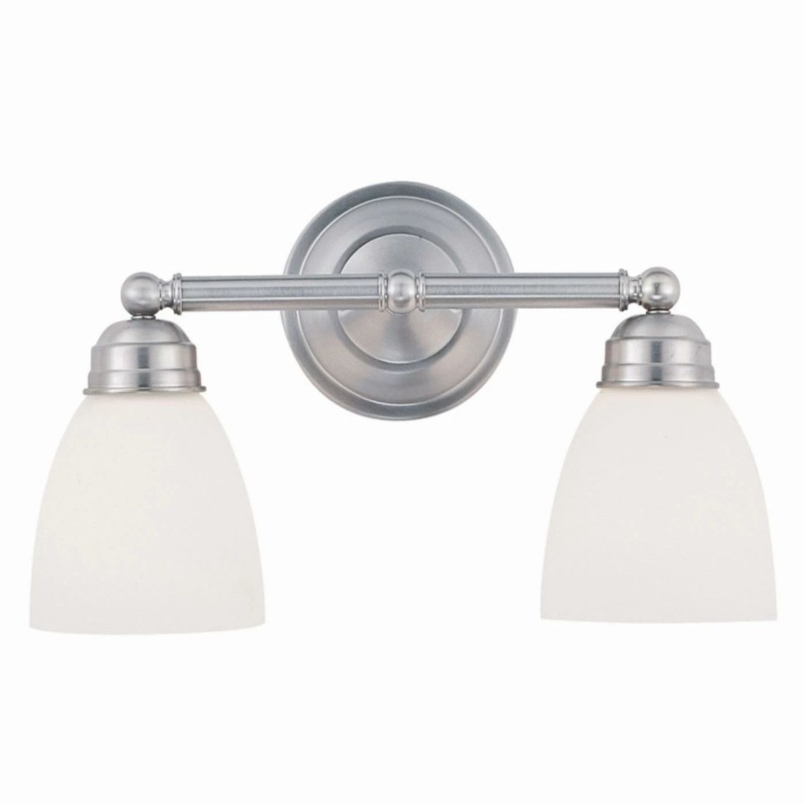 * | Wholesale Trans Globe Lighting Transitional Trans Globe 3356 Bn Bath Bar Brushed Nickel 15.75W In.