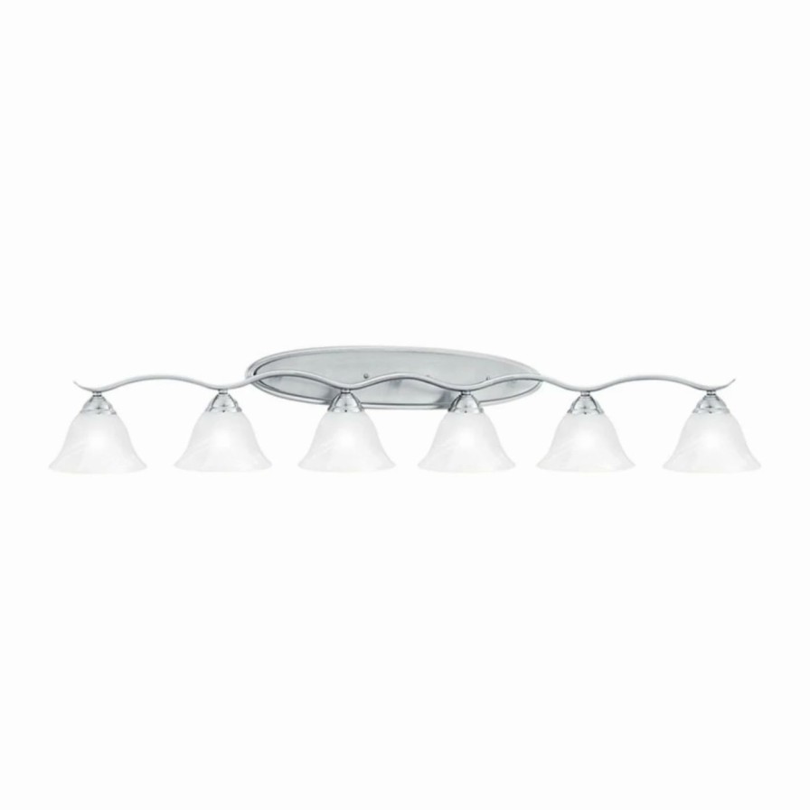 * | Deals Transitional Thomas Lighting Prestige 6 Light Bathroom Vanity Light