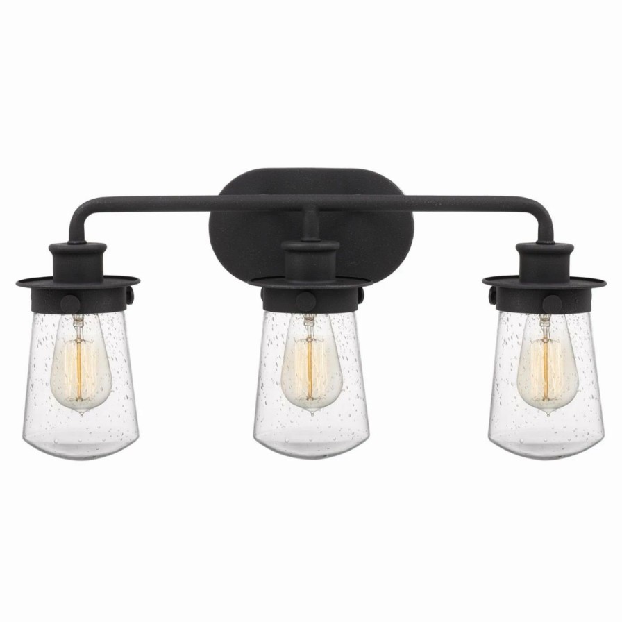 * | Best Pirce Industrial Quoizel Lewiston 3 Light Bathroom Vanity Light