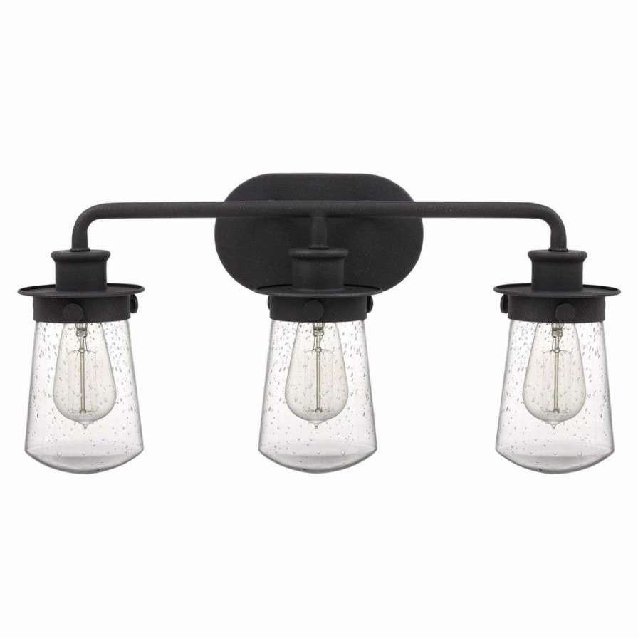 * | Best Pirce Industrial Quoizel Lewiston 3 Light Bathroom Vanity Light