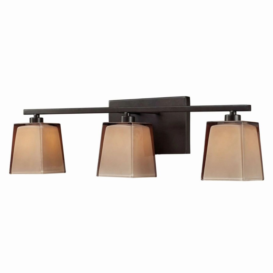 * | Budget Modern / Contemporary Elk Lighting Serenity 3 Light Bathroom Vanity Light