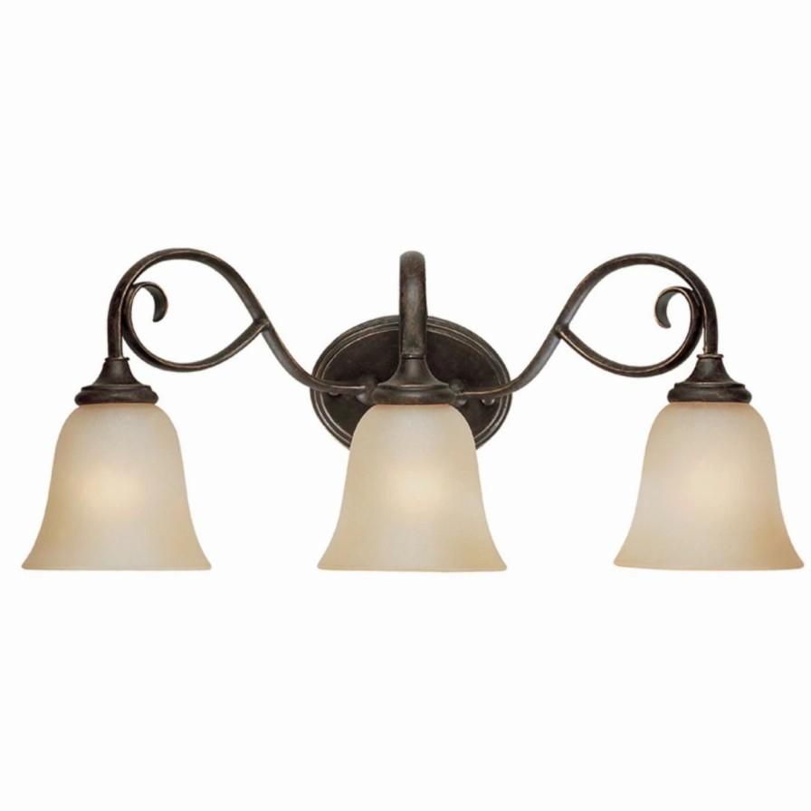 * | Wholesale Jeremiah Traditional Craftmade Barrett Place 24203 3 Light Bathroom Vanity Light